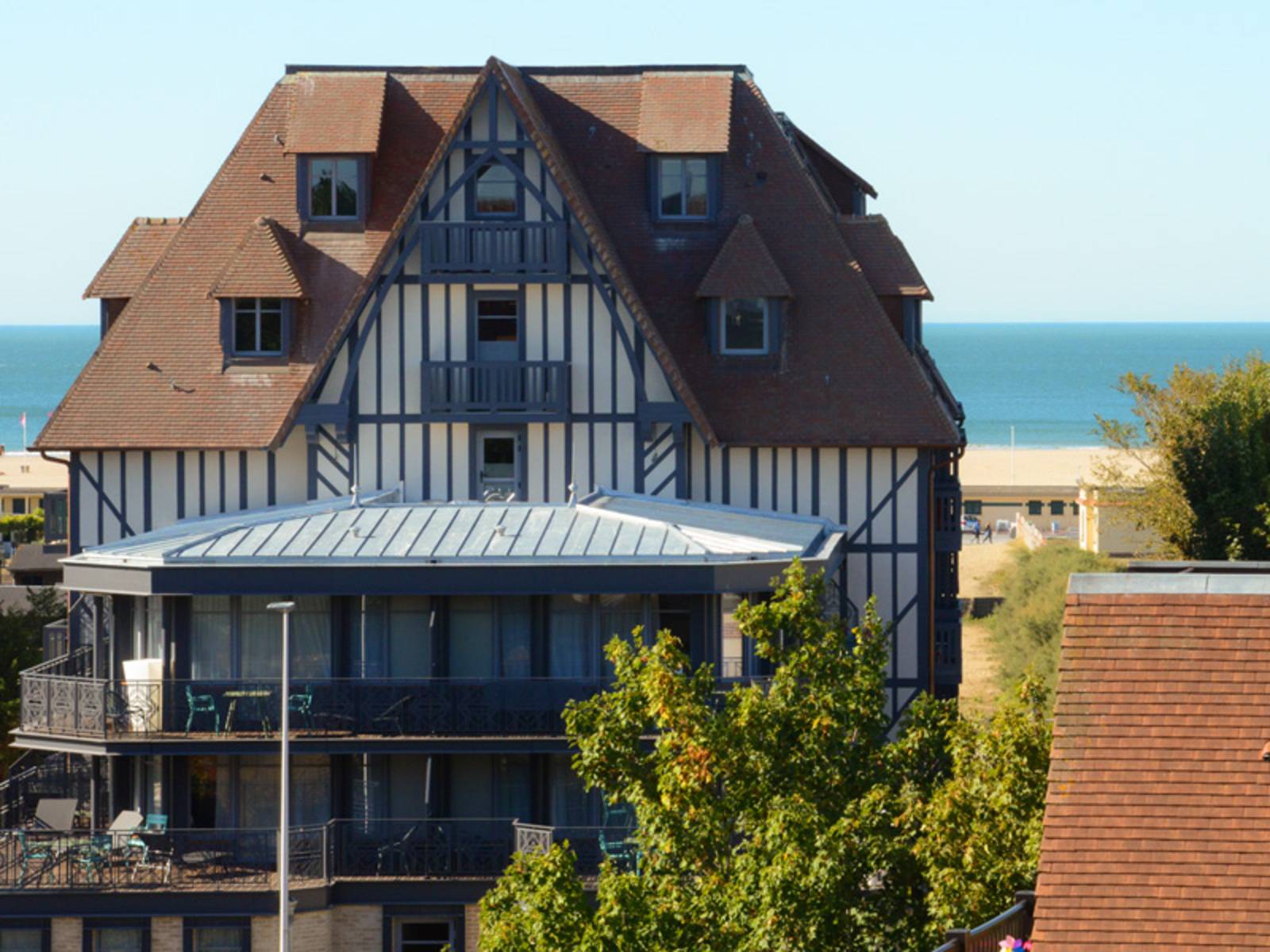 Hôtel 4 étoiles séminaire sur la plage de Deauville
