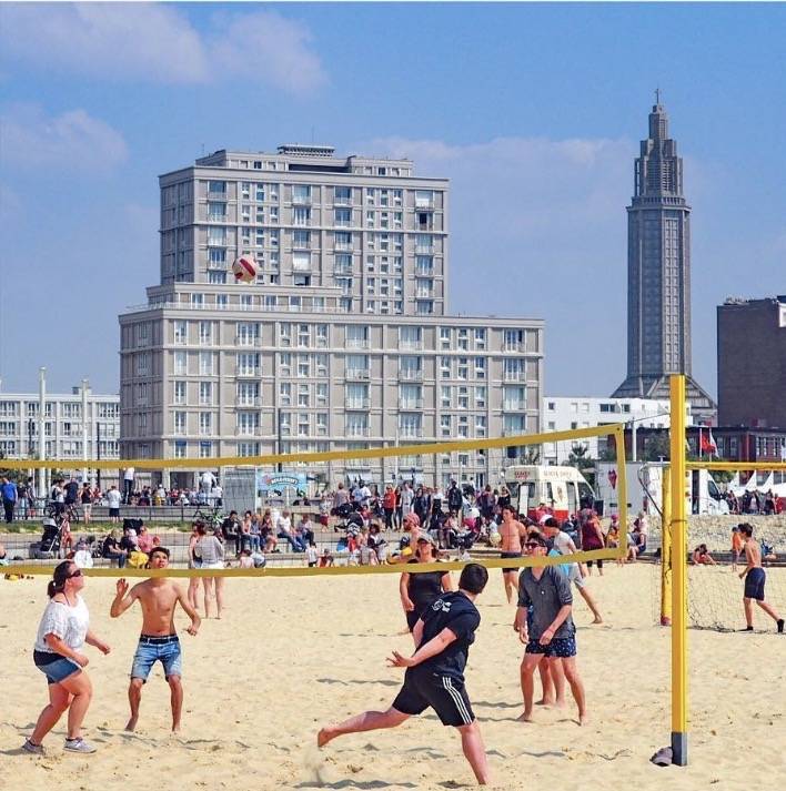 Défis sportifs sur la plage du Havre