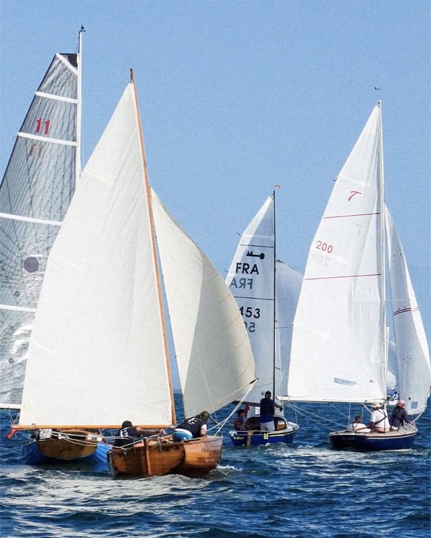 Régates en mer au Havre