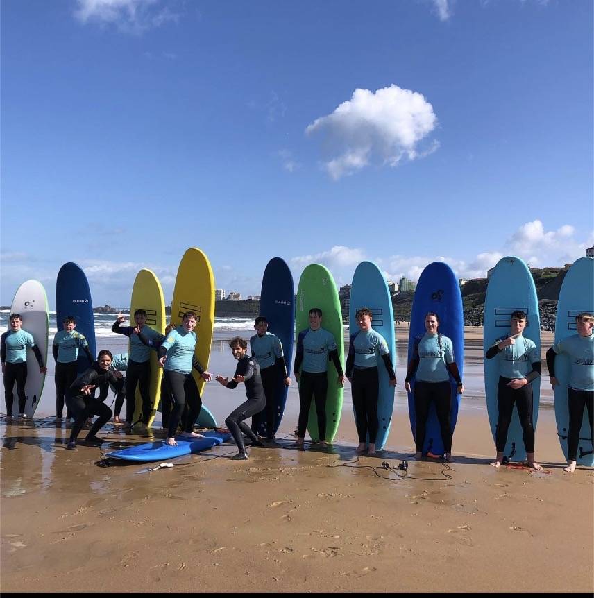 Initiation au surf à Biarritz