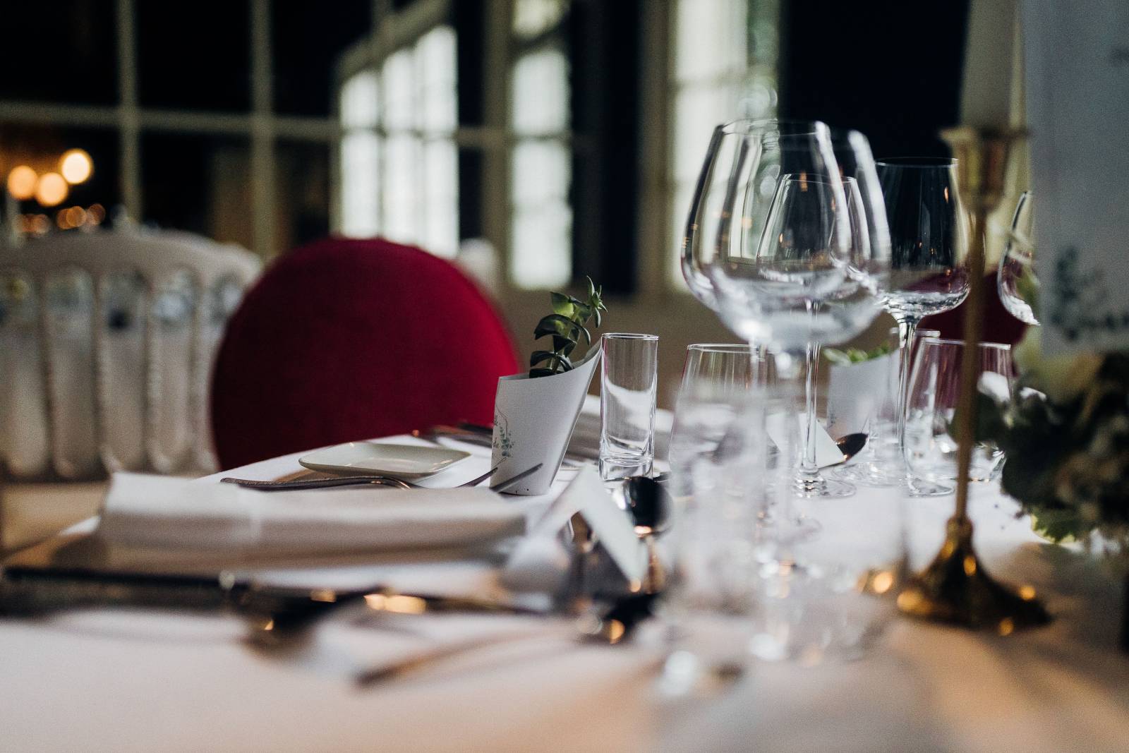Décoration et arts de la table pour votre dîner de mariage