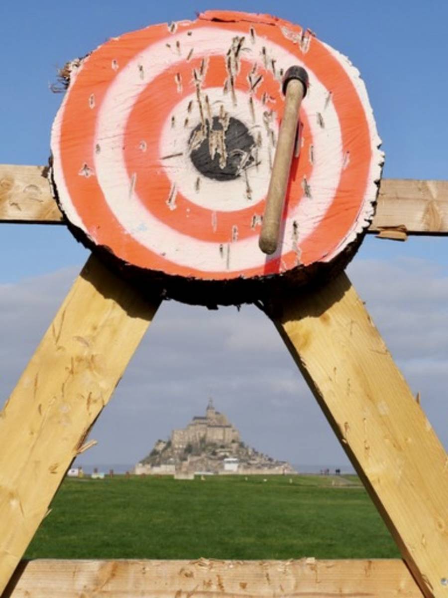 Activité lancer de hache 