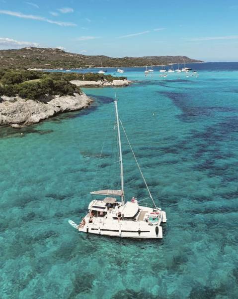 Incentive en catamaran en Corse 