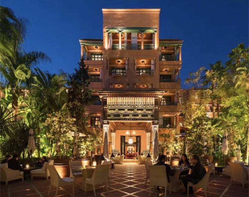 La Mamounia Marrakech, hôtel de luxe aux cœur de la ville. 
