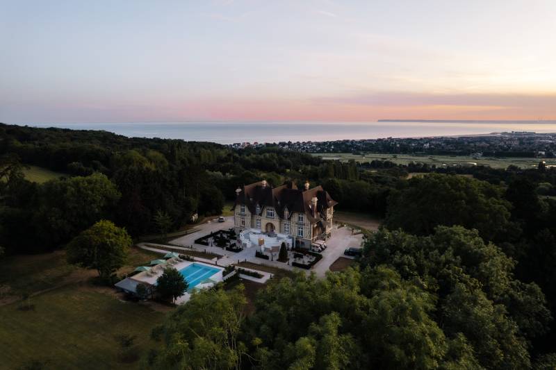 Hébergement de luxe au vert de Deauville