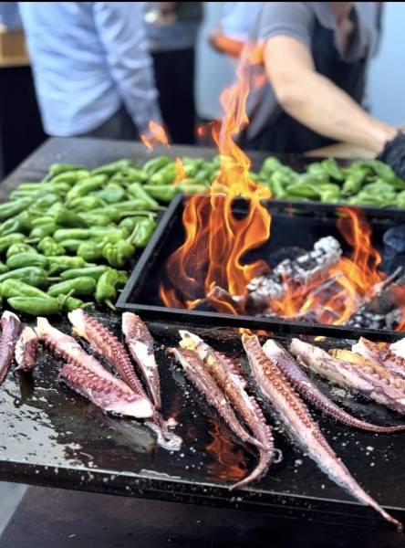 Brasero pour votre inauguration