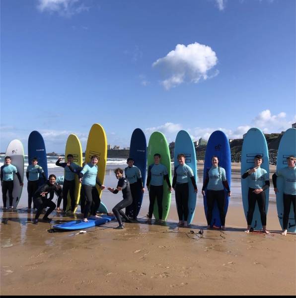 Initiation au surf à Biarritz