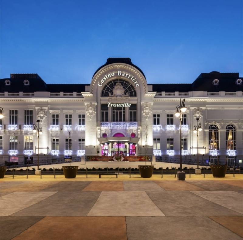 Soirée privée au casino Barrière de Trouville-sur-Mer