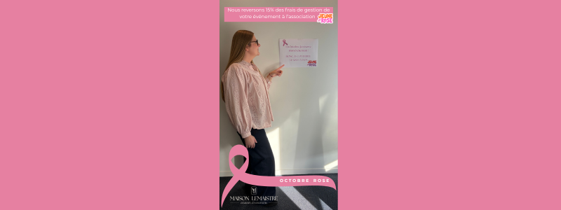 Action de solidarité pour Octobre Rose en Normandie Le Havre