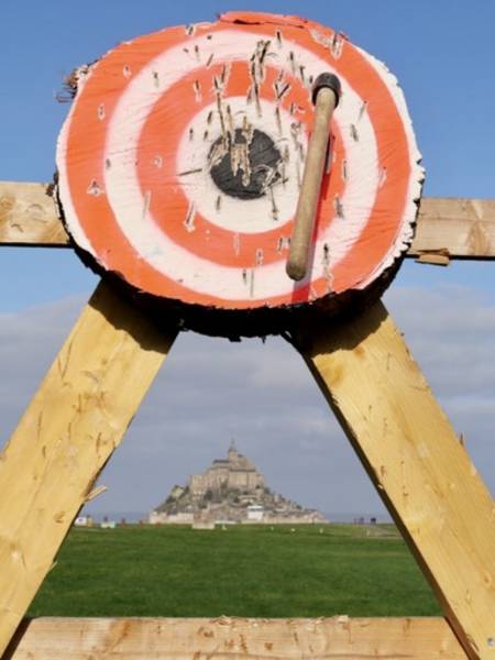 Activité lancer de hache 