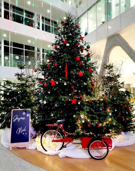 Arbre de Noël en entreprise Le Havre